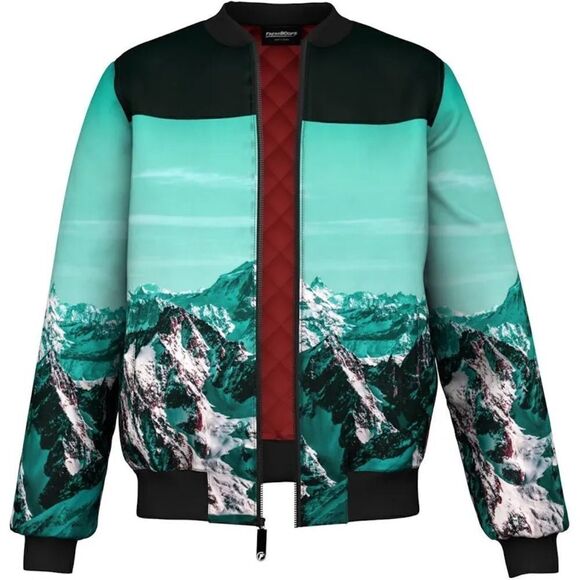 Fresh Hoods Highest Goal Bomber Jacket Sz Medium EUC unisex sizing - Picture 1 of 9